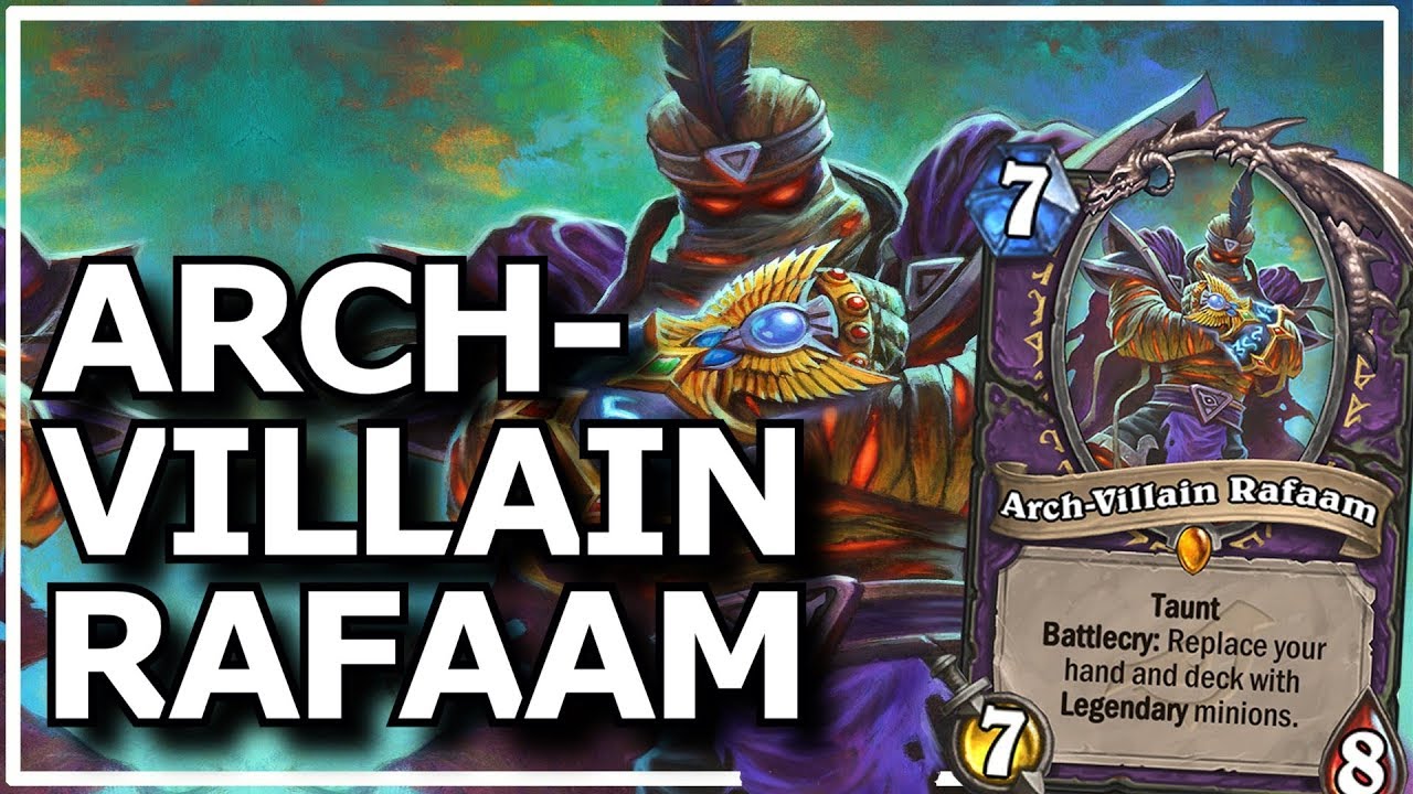 Hearthstone - Best of Arch-Villain Rafaam