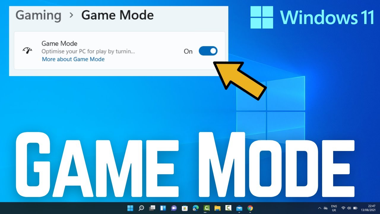 How to Turn on Game Mode on Windows 11