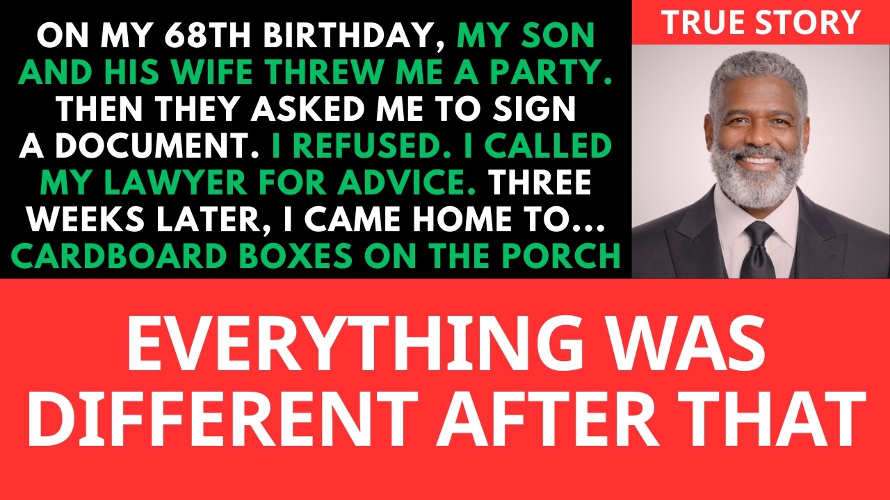 68th Birthday Party Surprise A Shocking Document That Changed My Life… | Life Stories.