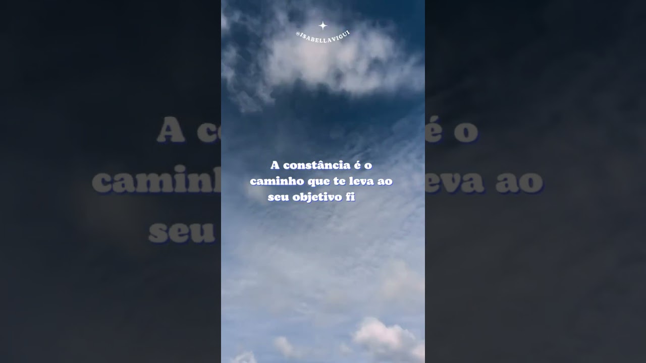 Lembrete pra come&ccedil;ar a semana! 💭#const&acirc;ncia #processos #n&atilde;opare #lembretedodia #objetivosdevida