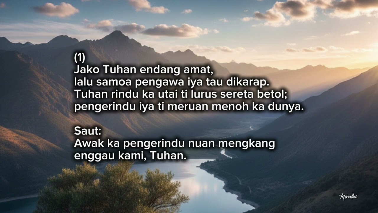 Masmor 33 ( 1 Mac 2026) / Psalm 33