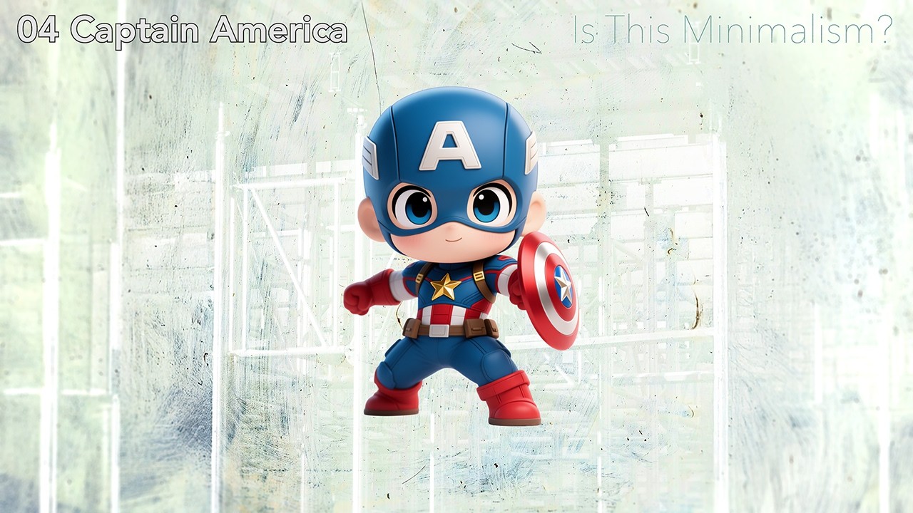 Captain America - Brian Ballas - Is This Minimalism?