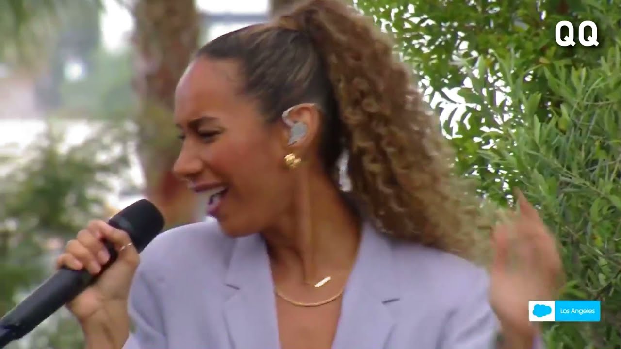Leona Lewis - Fire under my feet - live at Salesforce 2021