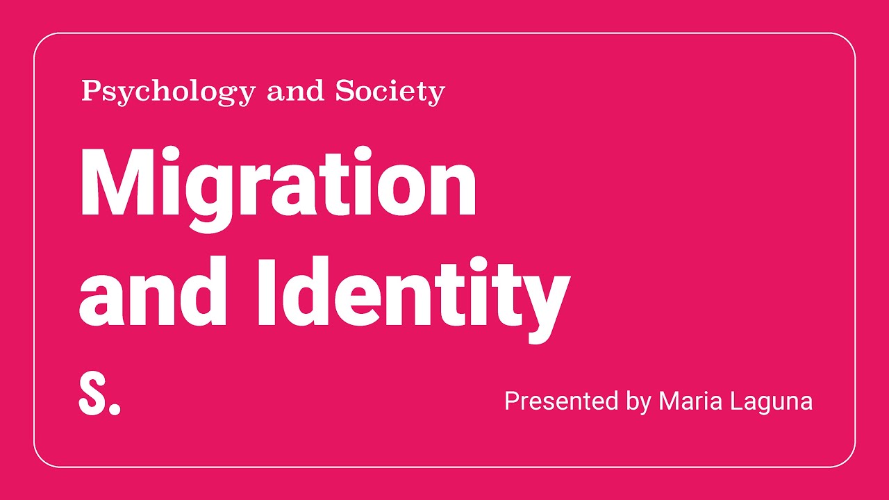Migration and Identity | Maria Laguna