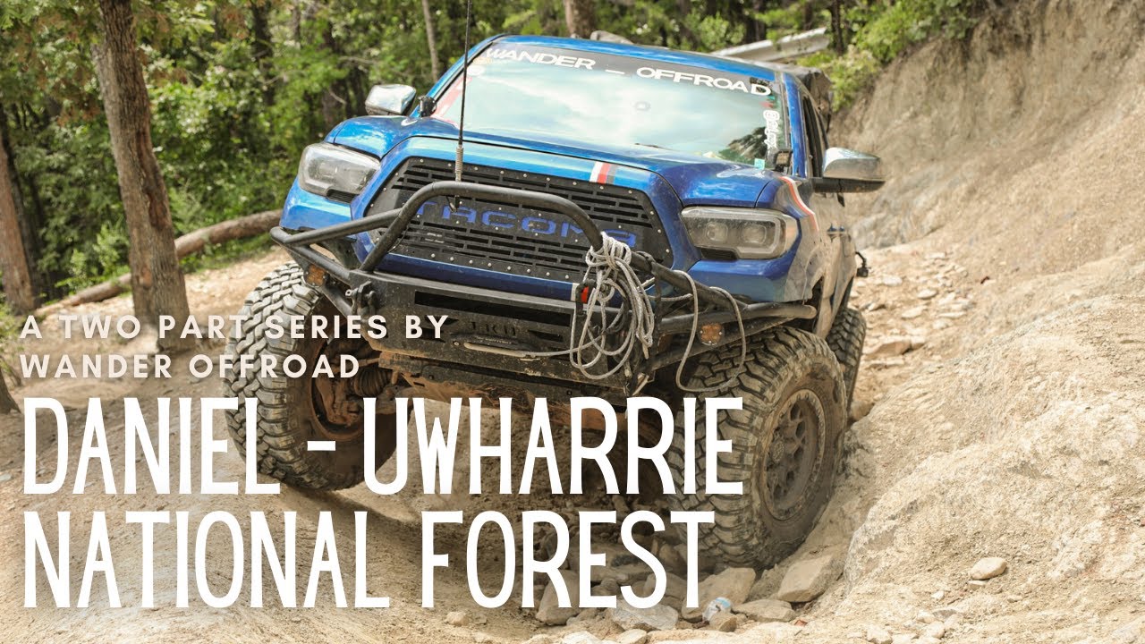 WE TOOK A STOCK 4RUNNER UP DANIEL! | UWHARRIE NATIONALFOREST, PART 2