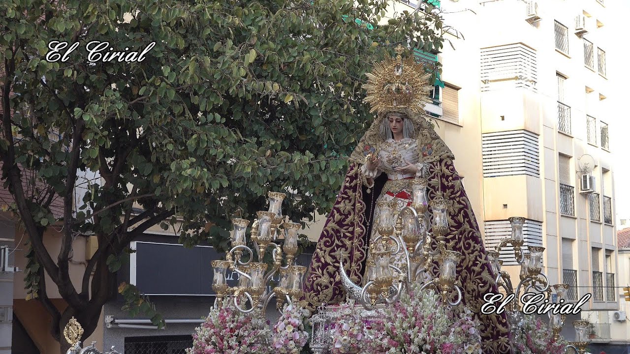 VIRGEN DE LA TRINIDAD CORONADA MALAGA 2024 RECORRIDO COMPLETO 4K