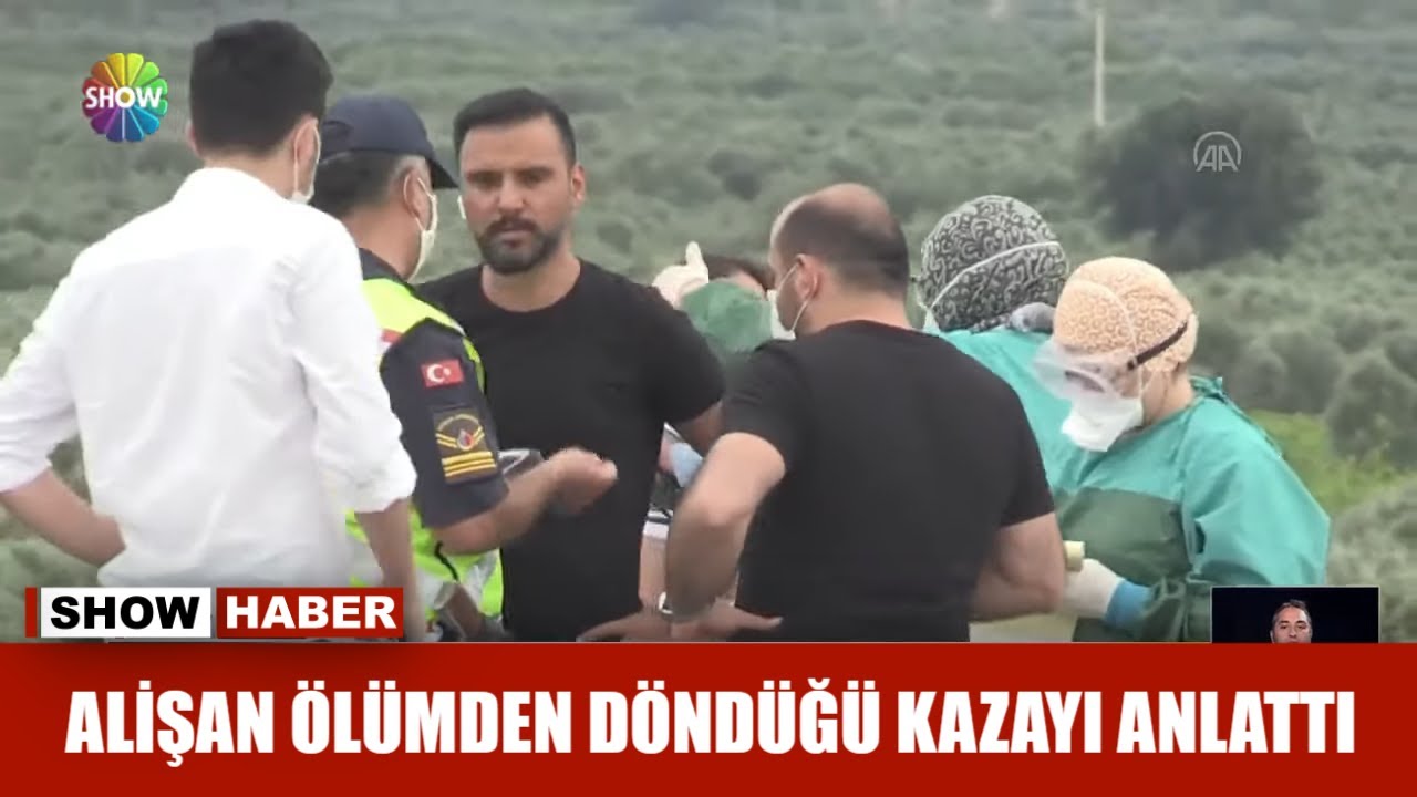 Alişan ölümden döndüğü kazayı anlattı