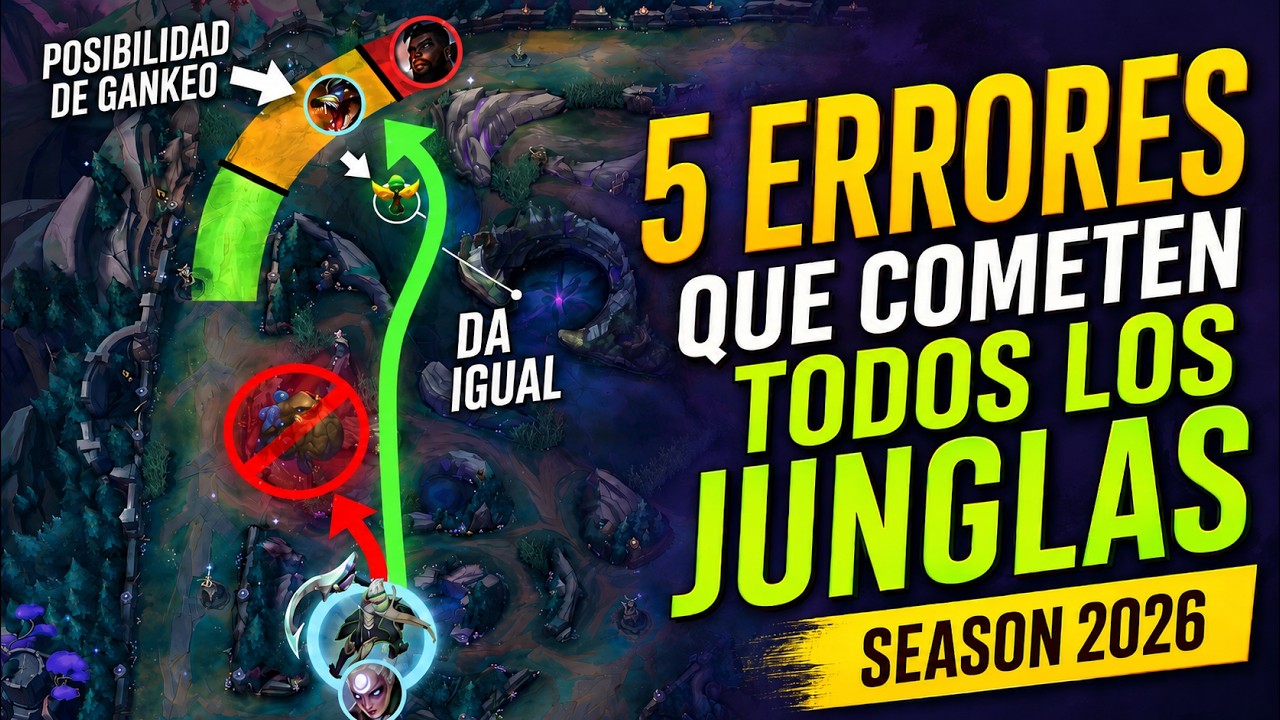 No es tu team: es esta mentalidad de JUNGLE la que te estanca
