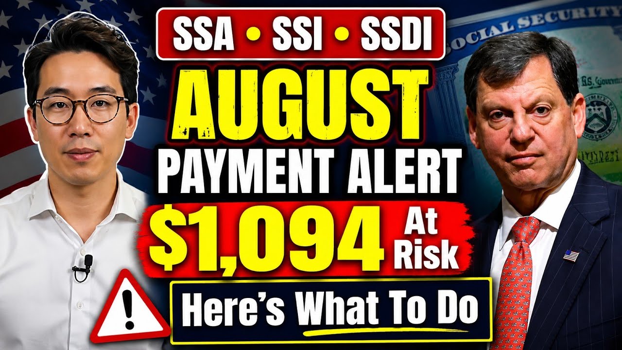 SSA, SSI & SSDI August Payment: Your $1,094 Payment Could Be Delayed &mdash; Here's What to Do 