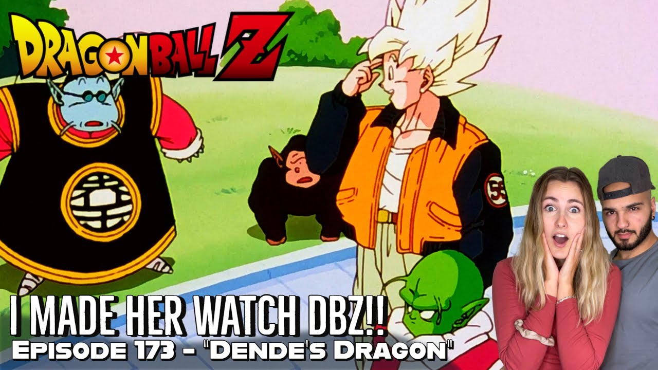 DENDE BECOMES THE GUARDIAN OF EARTH! GOKU FINDS THE DRAGON BALLS! Girlfriend's Reaction DBZ Ep. 173