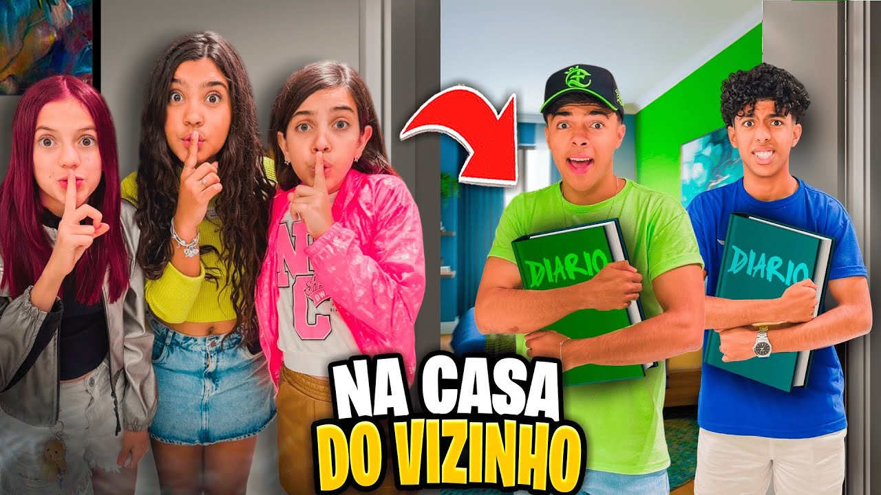 ENTRAMOS DE SURPRESA NA CASA DOS VIZINHOS PARA ACHAR COISAS SECRETAS 🤫