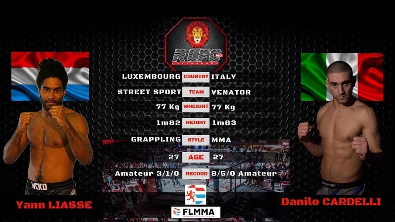 Danilo CARDELLI vs. Yann LIASSE | MMA | Red Lions Fighting Championship