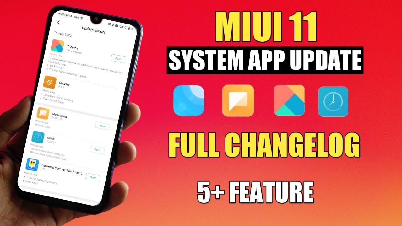 MIUI 11 New System App Update Full Changelog 5+ Major Changes Some App MIUI 12 Feature