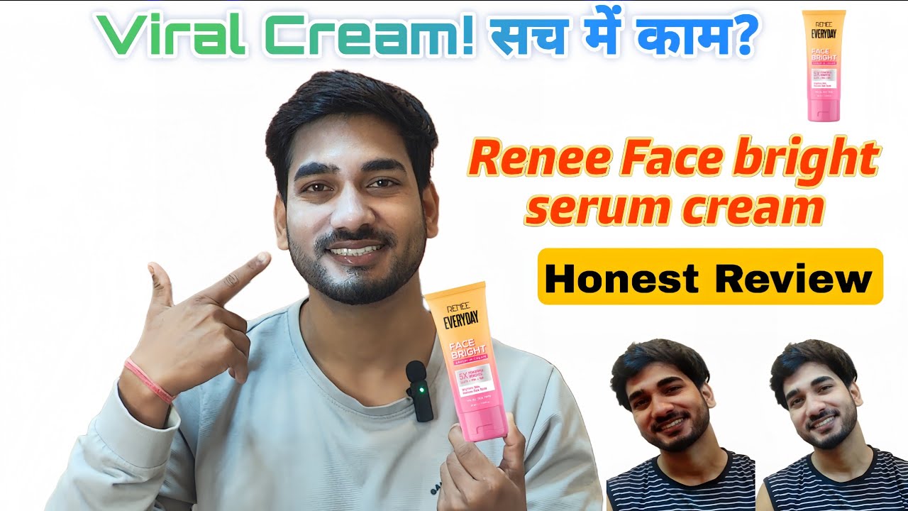 Renee Everyday Face Bright Serum in Cream | Dark Spots & Glow Test | Full Honest Review