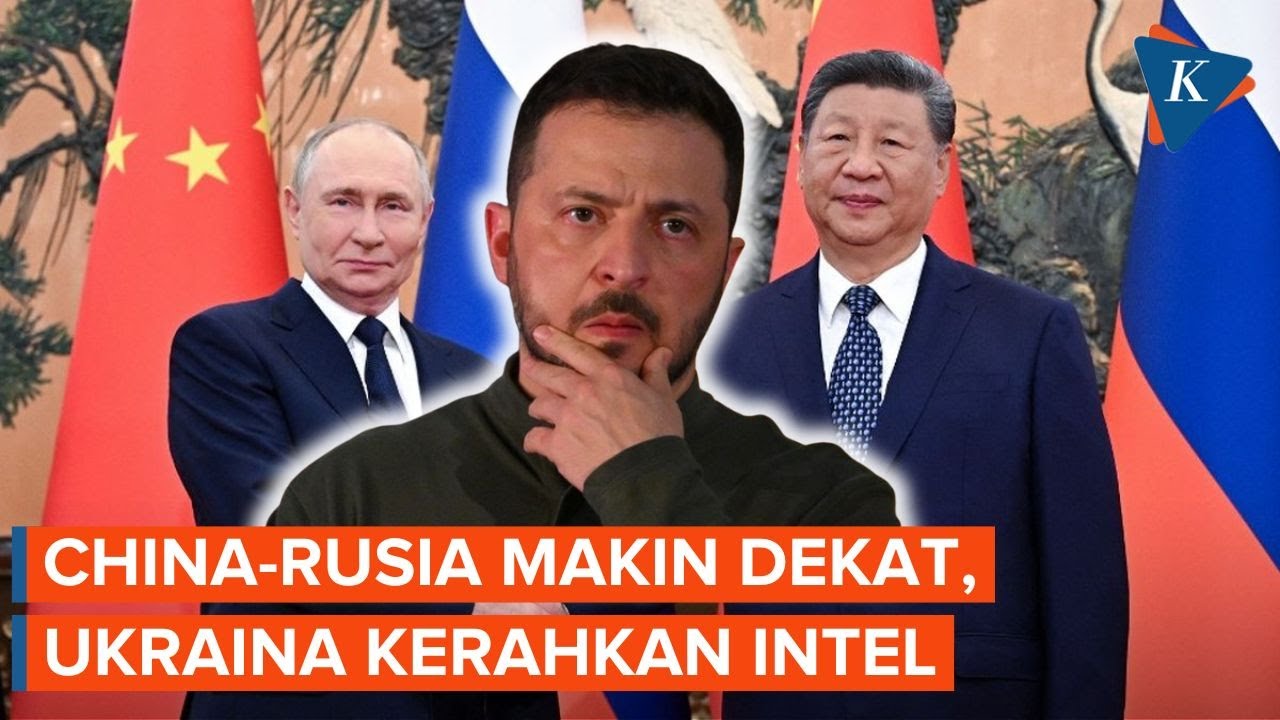 Zelensky Waspada, Perintahkan Intel Pantau Aksi Senyap China-Rusia di Industri Militer