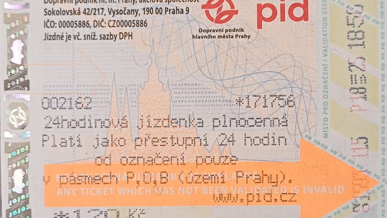 Odc. 63 Dopravní podnik hlavního města Prahy Jak Kupić Bilet Na Komunikację Miejską w Pradze