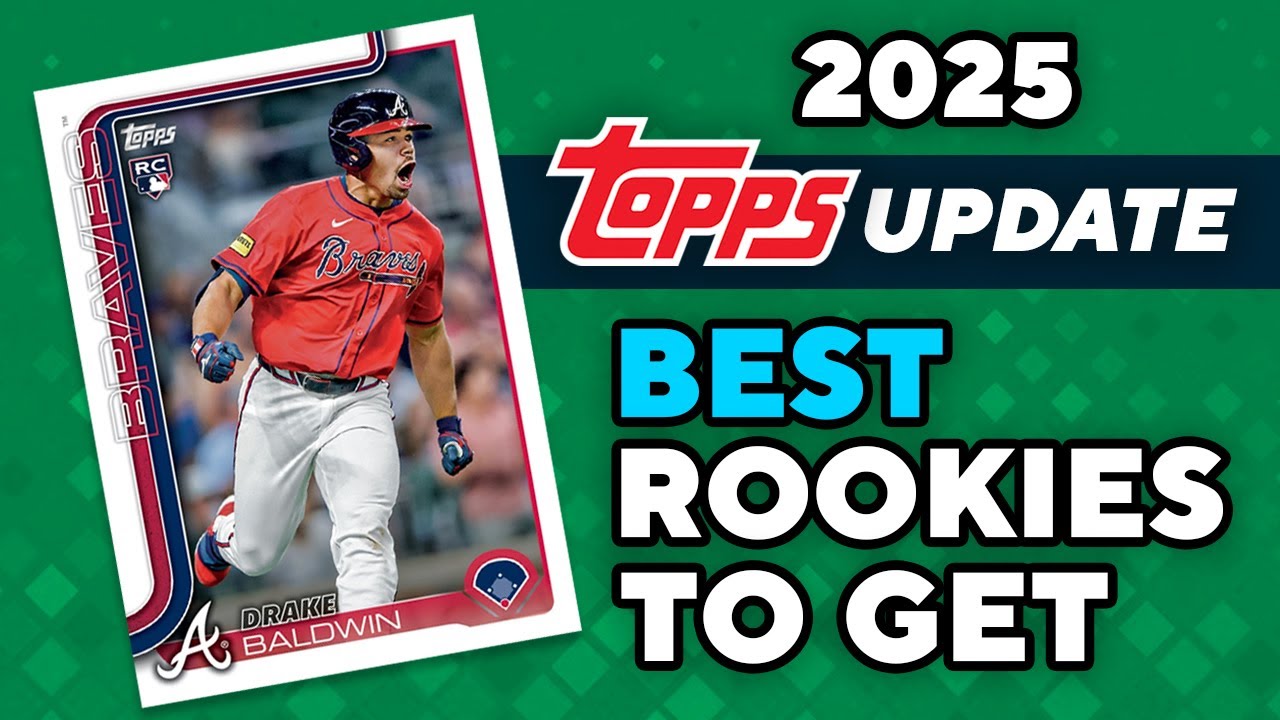 ОБНОВЛЕНИЕ TOPPS 2025 — 10 ЛУЧШИХ новичков для поиска и коллекционирования!