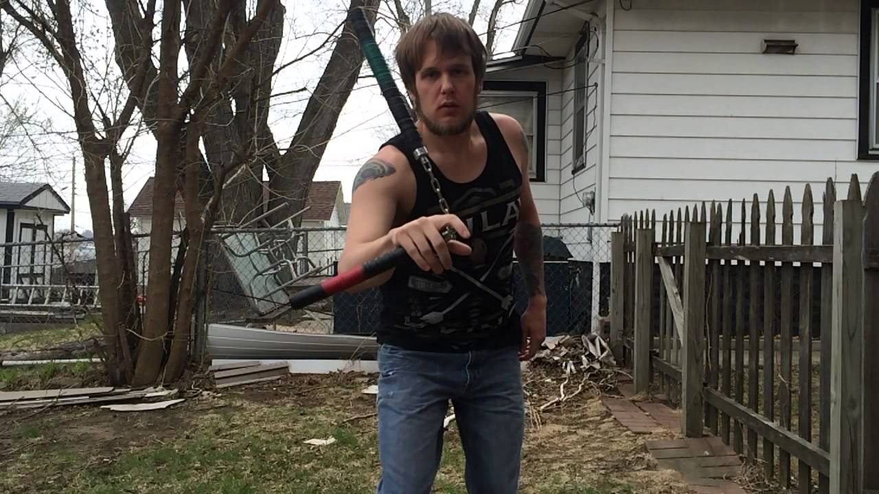 Front to Front Nunchaku Wrist Roll Tutorial