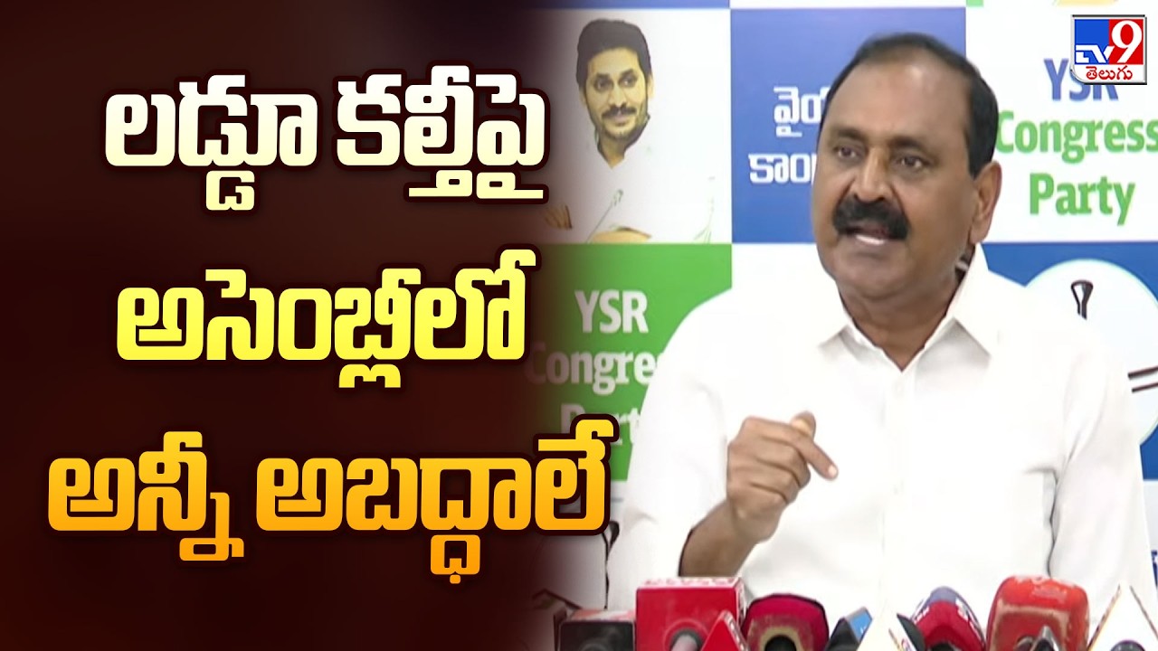 Only Lies Spoken in Assembly on Laddu Adulteration: Bhumana |లడ్డూ కల్తీపై అసెంబ్లీలో అన్నీ అబద్ధాలే