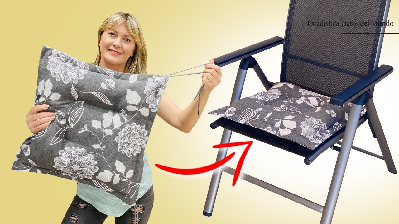 Your CHAIRS Will Shine In Your House, TERRACE OR BALCONY With This CUSHION / You Can Sell Cushions