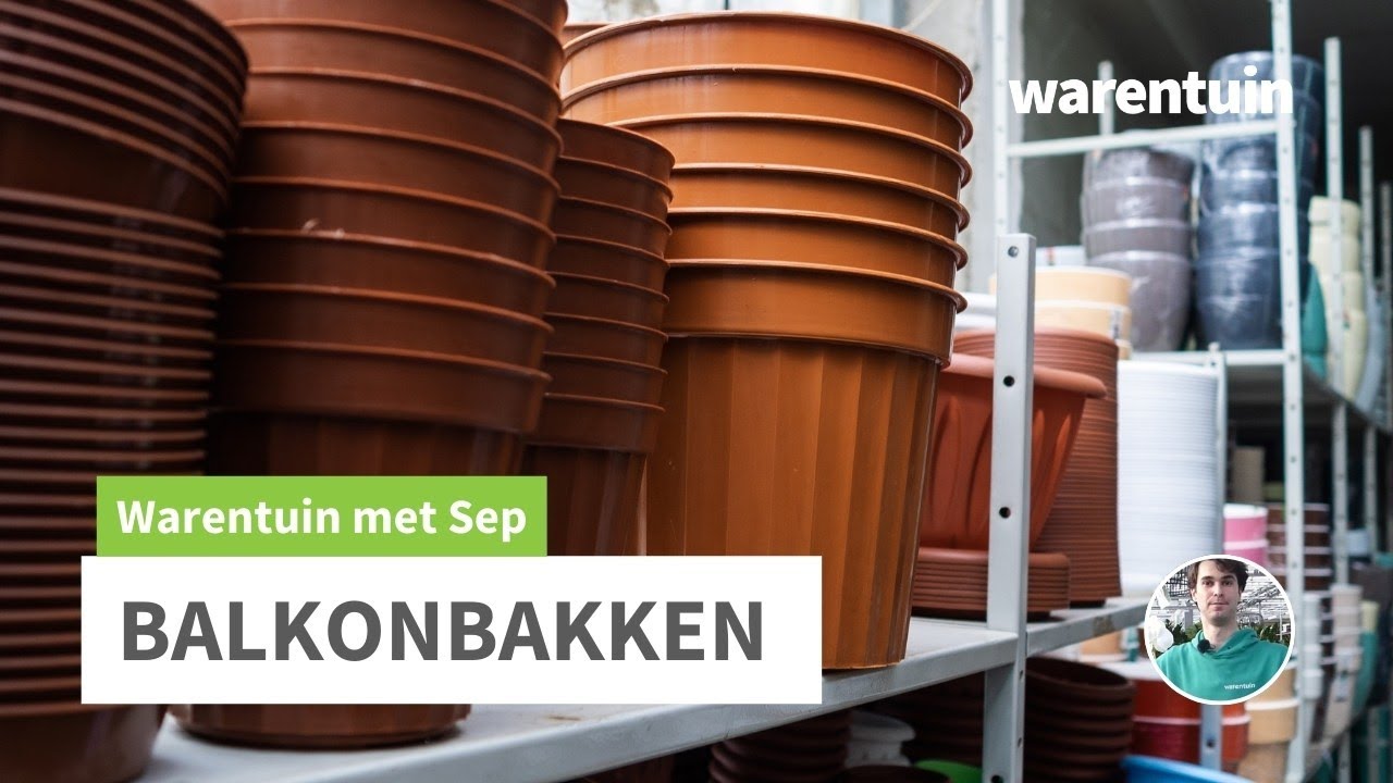 Welke balkonbakken zijn er?