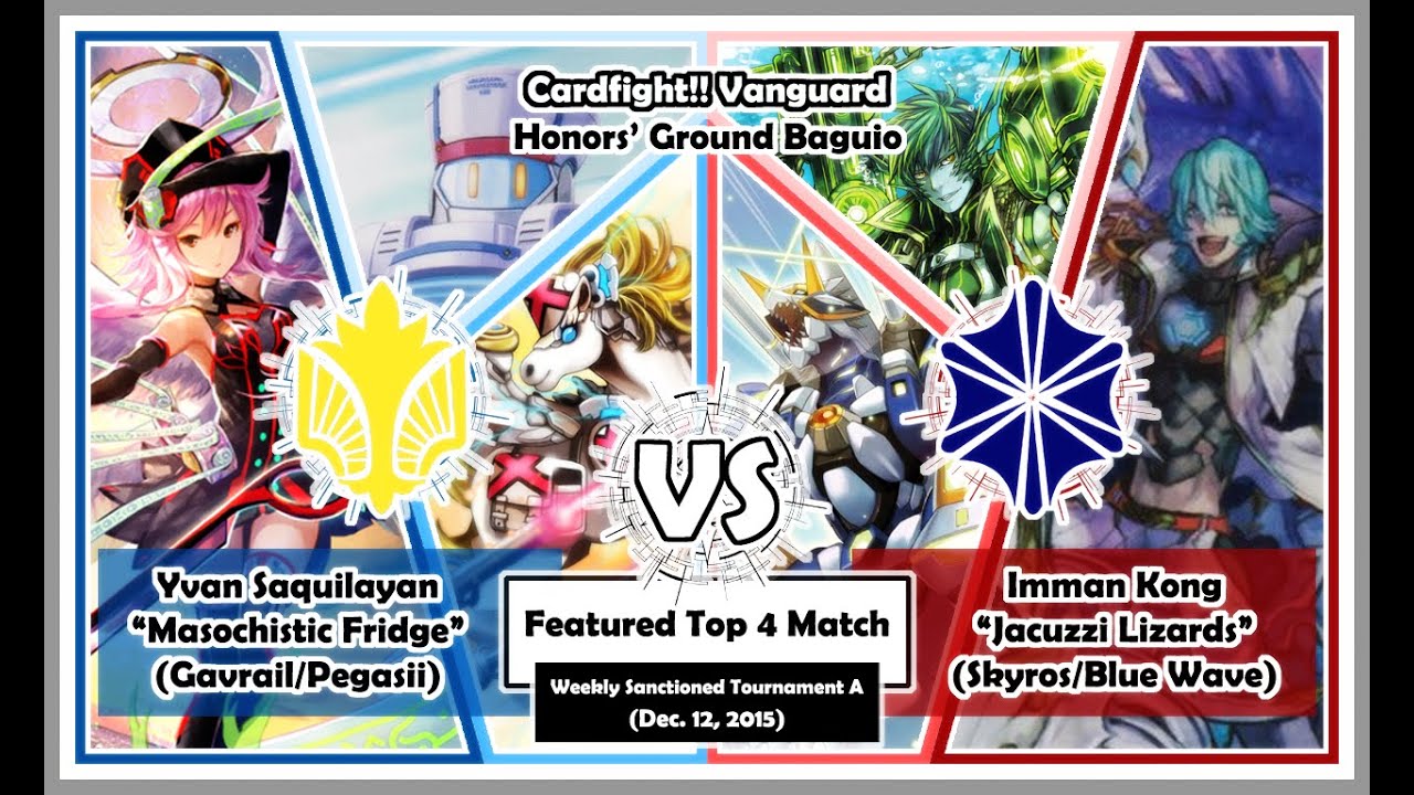 Angel F.(Gavrail) vs Aqua F.(Blue Wave) - Featured Top 4 Match - Cardfight!! Vanguard Baguio PH