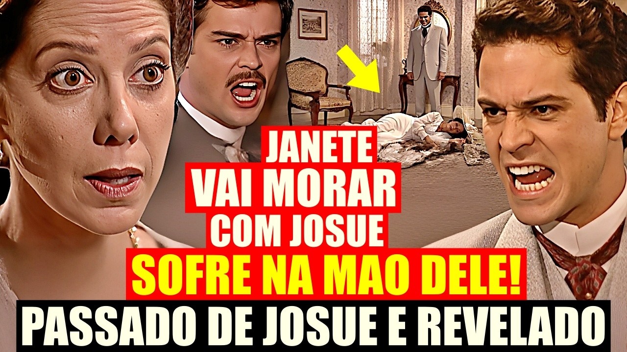 TERRA NOSTRA: RESUMO TERÇA 10/02 - Janete CASA com Josué e SOFRE na mão dele! 1 SEGREDO é REVELADO!