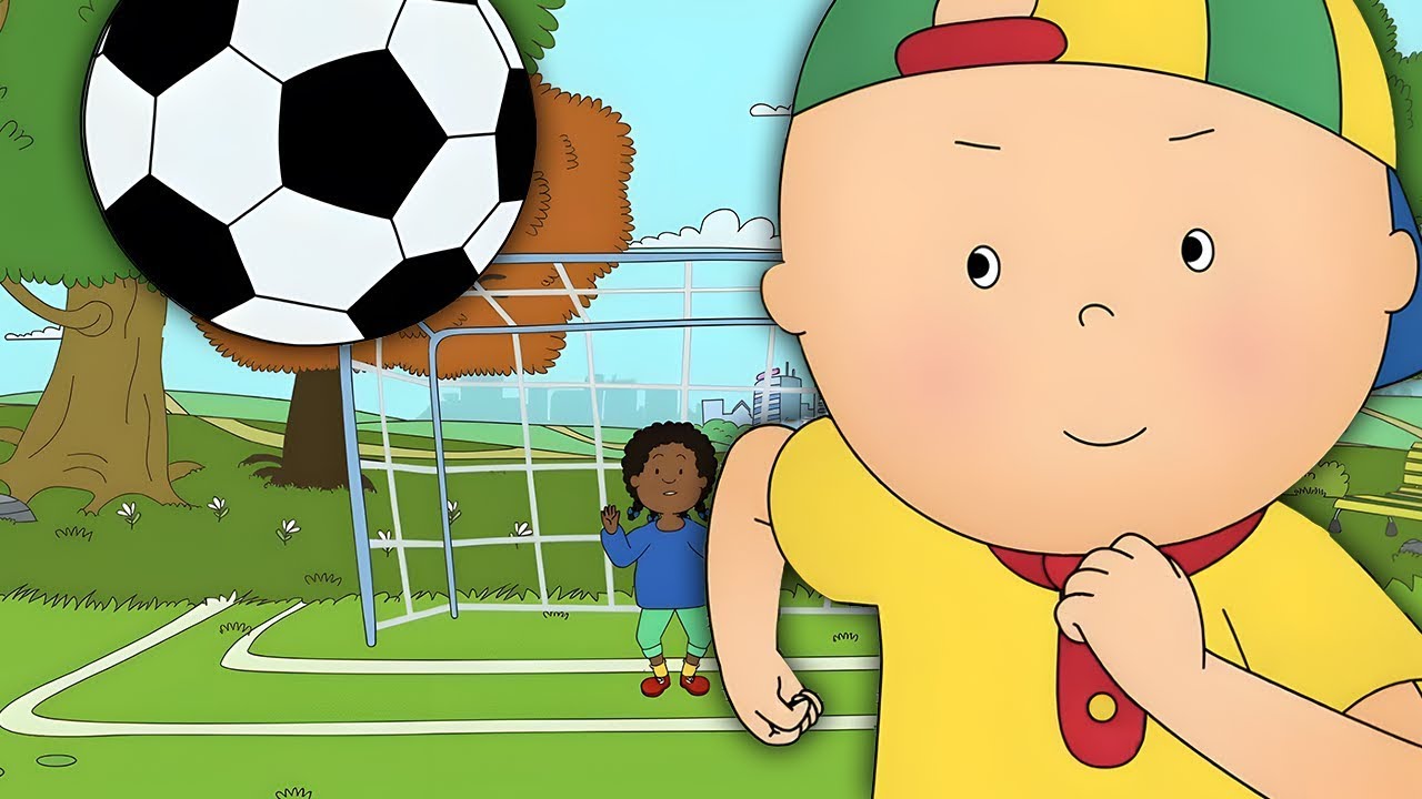 Caillou marca o gol da vitória | As Novas Aventuras de Caillou - WildBrain