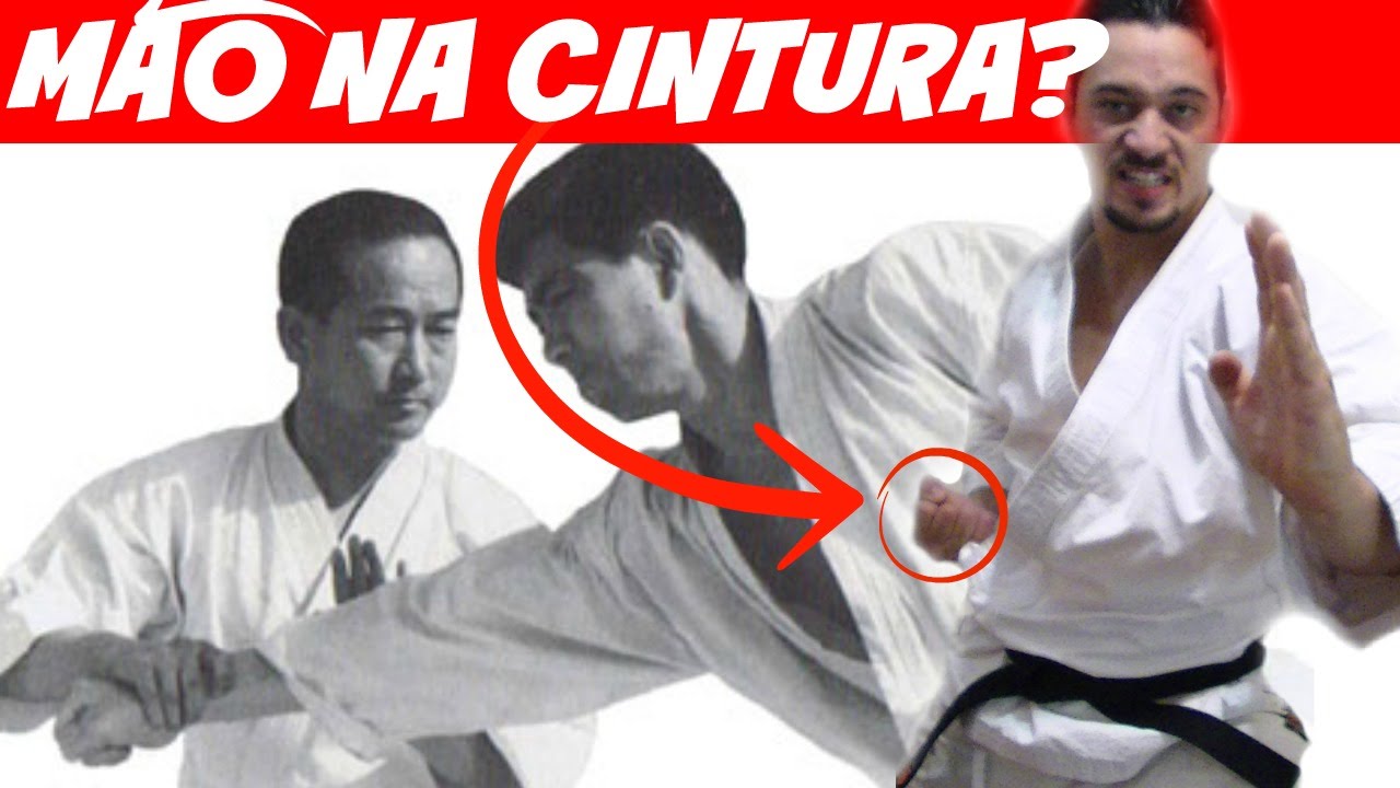 POSTURA DE LUTA NO KARATE DIFERENTE DE OUTRAS ARTES MARCIAIS!(MAO NA CINTURA?)
