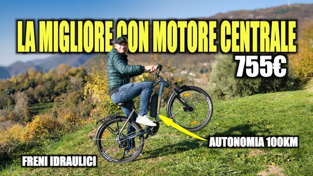 La MIGLIORE E-BIKE con Motore Centrale ECONOMICA ! TOUROLL MA2