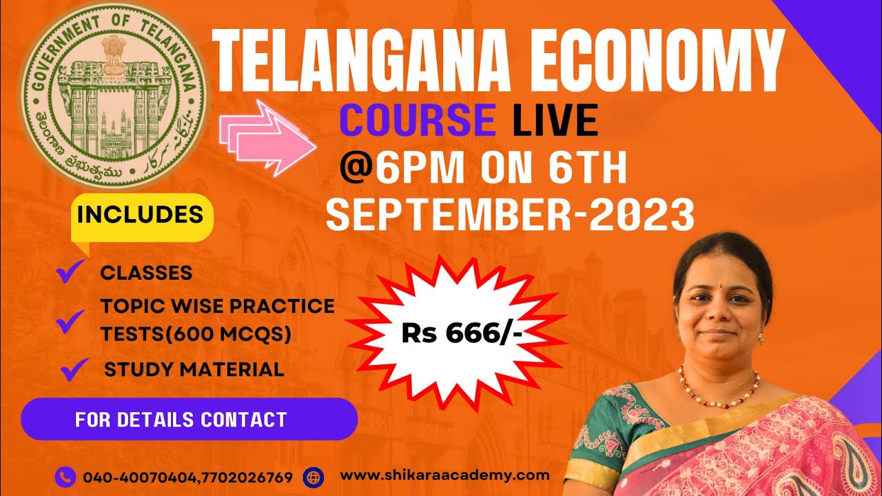 OVERVIEW OF TELANGANA ECONOMY