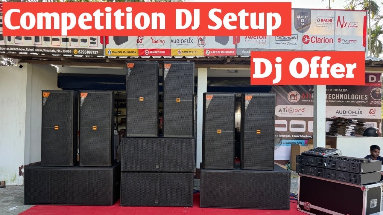 🔊 Diwali Special DJ Setup | 6 Top 4 Dual Bass | Atipro DJ Sound Test | Full Power Setup 💥