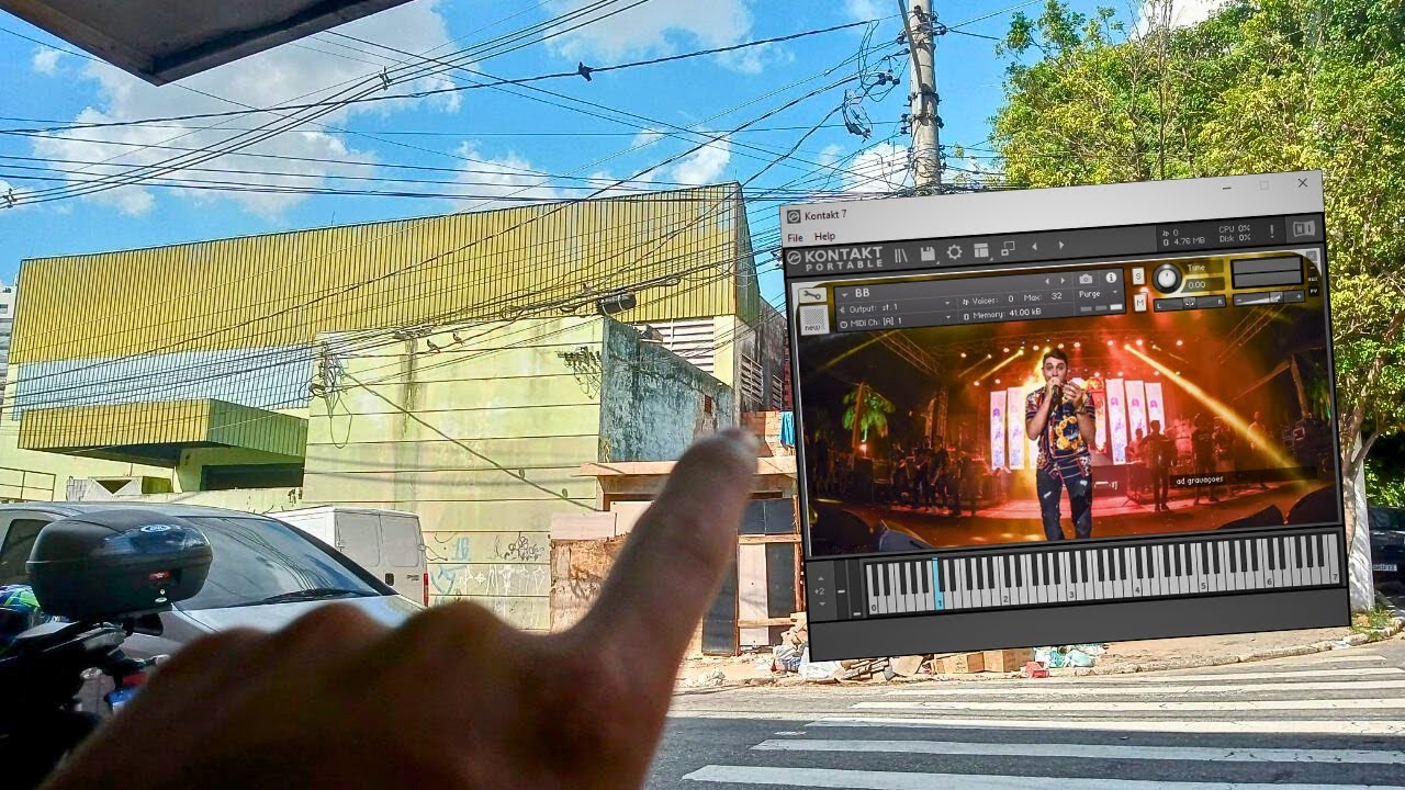 BATERIA PARA KONTAKT JONAS ESTICADO NOVA