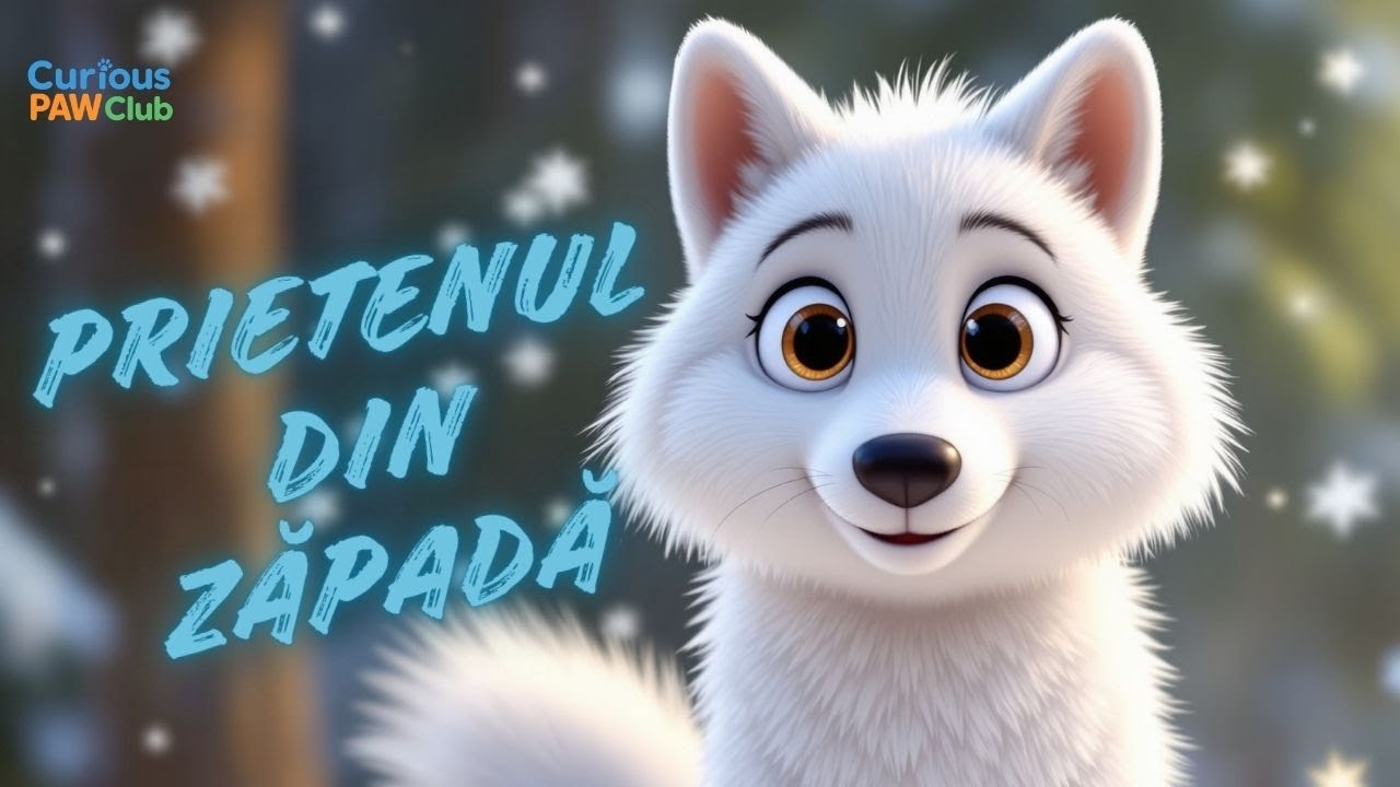 Lupul Arctic 🐺❄️ | Cântec Educativ pentru Copii | Animale Polare