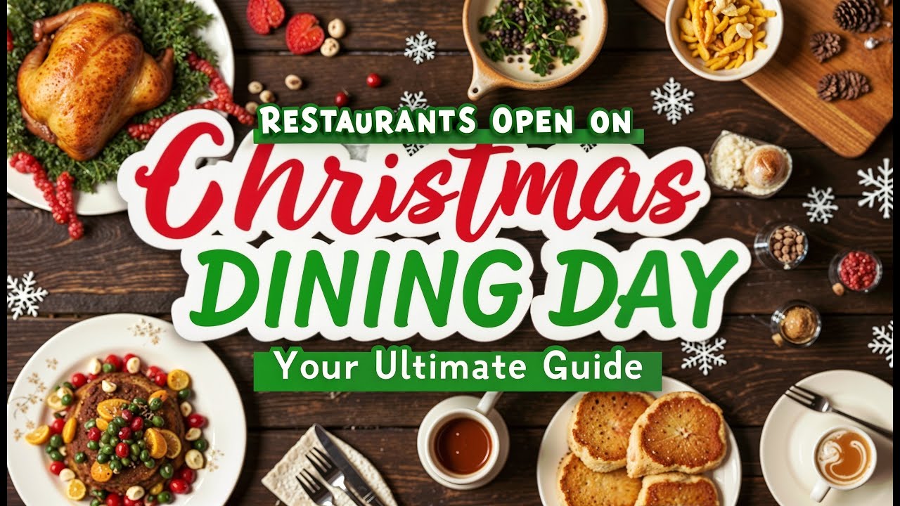 Top 6 Restaurants Open on Christmas Day 2024: Your Ultimate Guide! 🎄
