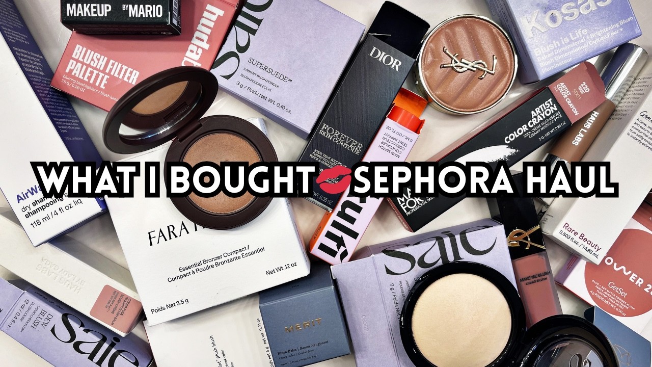 Мои покупки Sephora Rouge 2025 | Что я купила со свотчами