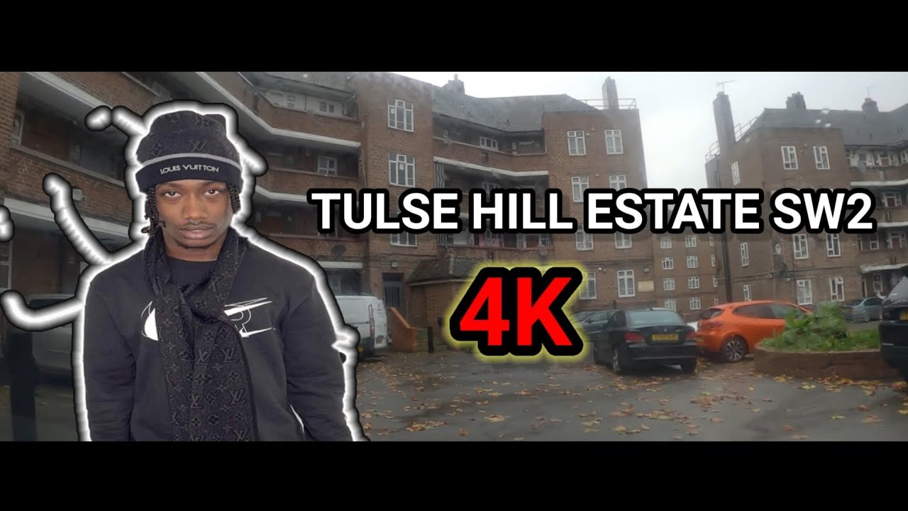 TULSE HILL ESTATE - LAMBETH - SW2 - LTH || LONDON HOODS IN 4K 2020