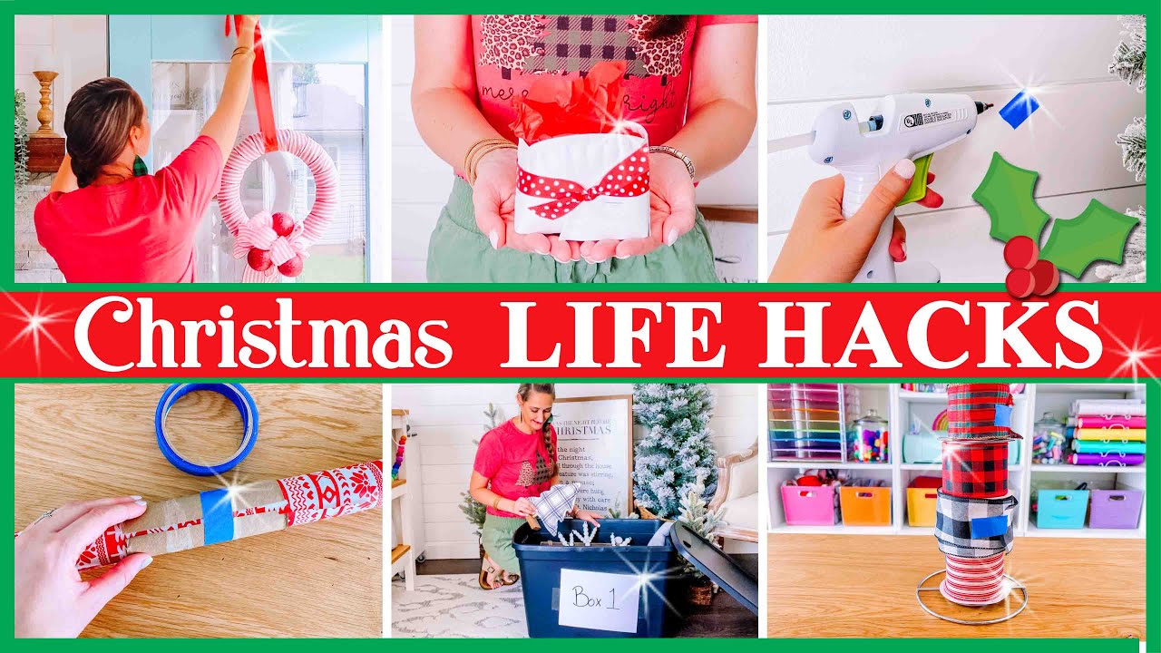 10 BRILLIANT Dollar Tree CHRISTMAS HACKS! (make Christmas EASIER this year!)