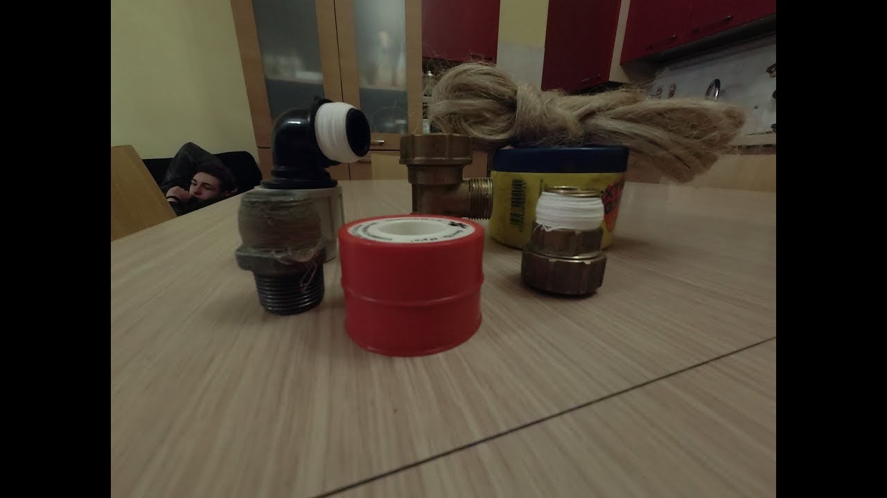 come si usano teflon canapa e pasta