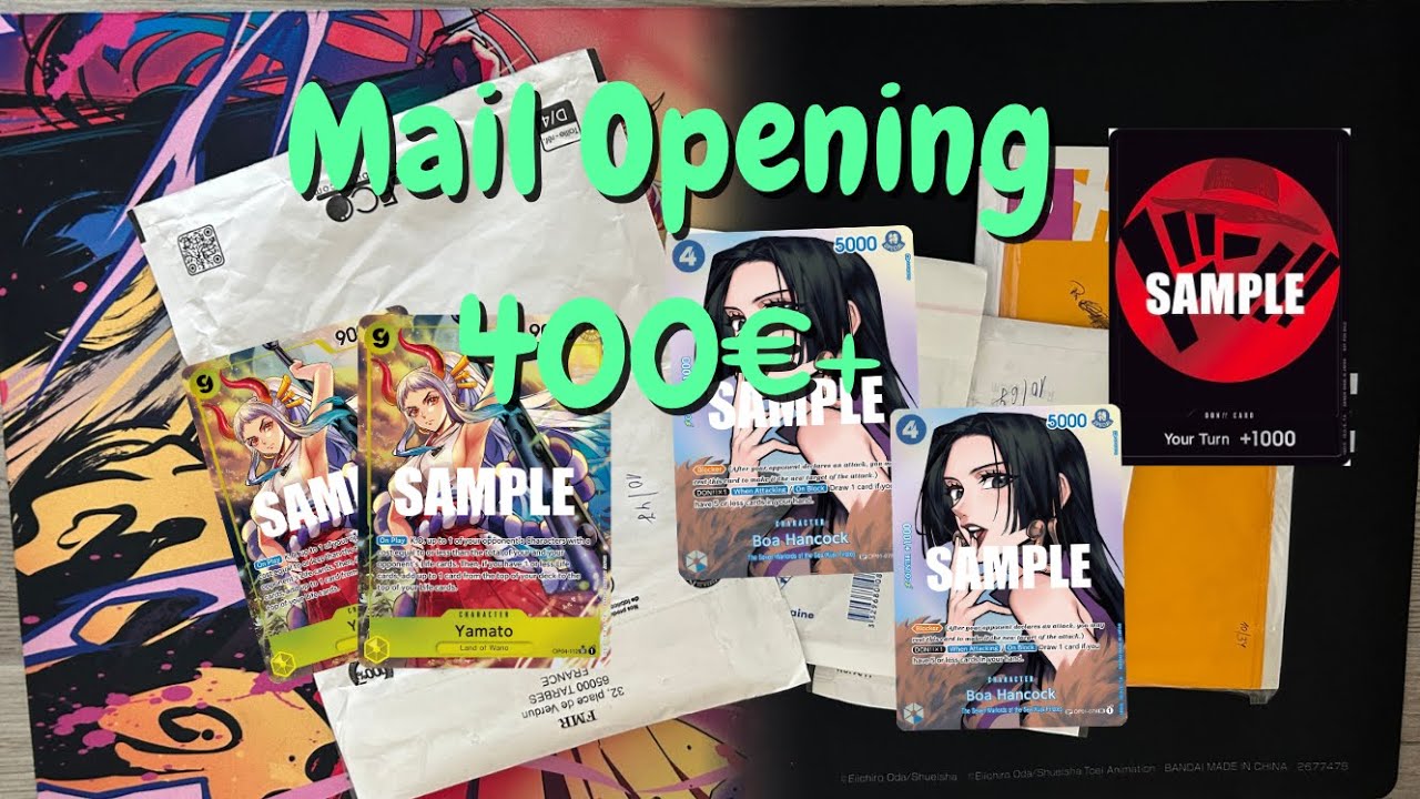 [ OP04 ] 430&euro;+ Mail Day Opening opening