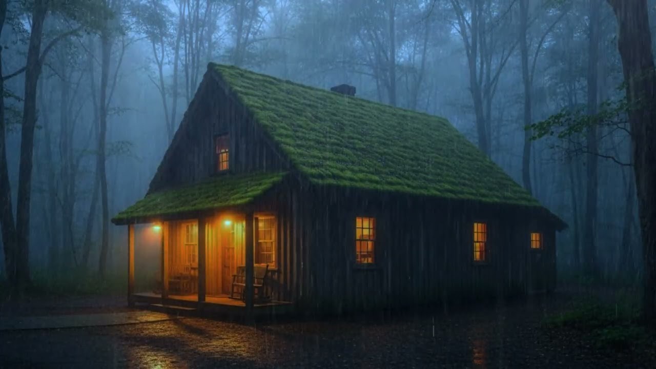 Soothing Rain Sounds in the Forest - No Ads for Sleep - Reduce Stress and Fatigue