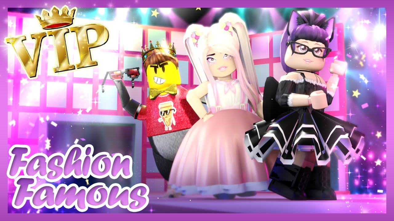 ¡Al fin le regalamos su VIP 👑 a @FritosaurioGaming! ft. @MiaGamesYT en Fashion Famous |🌟| ROBLOX
