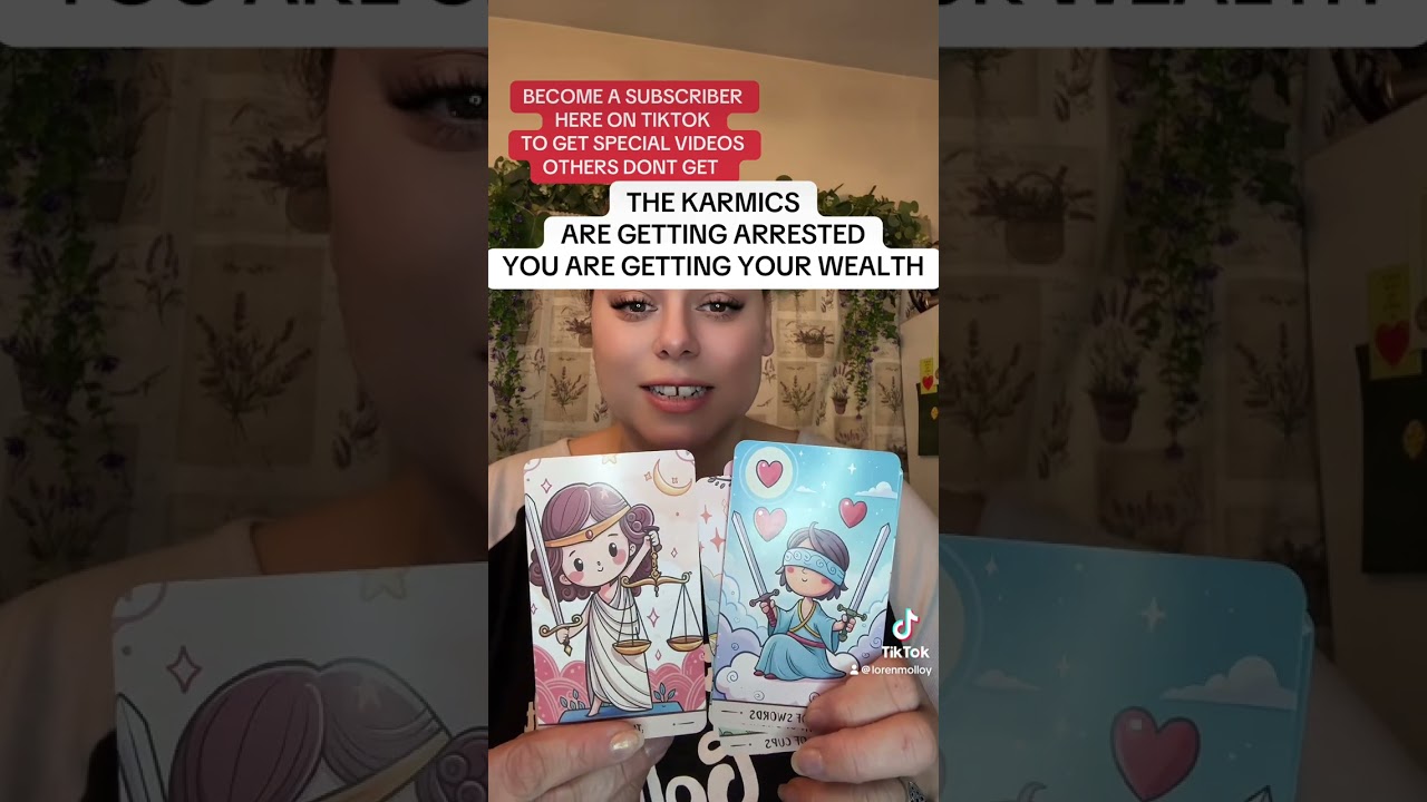 The karmics are getting arrested 🚔YOU ARE GETTING YOUR WEALTH 🤑 #tarotreading #karmics 