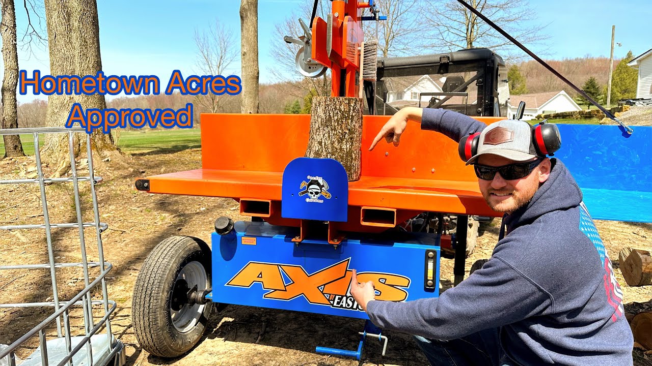 EASTONMADE AXIS Custom MODIFICATIONS to serve a purpose. @EastonmadeWoodSplitters
