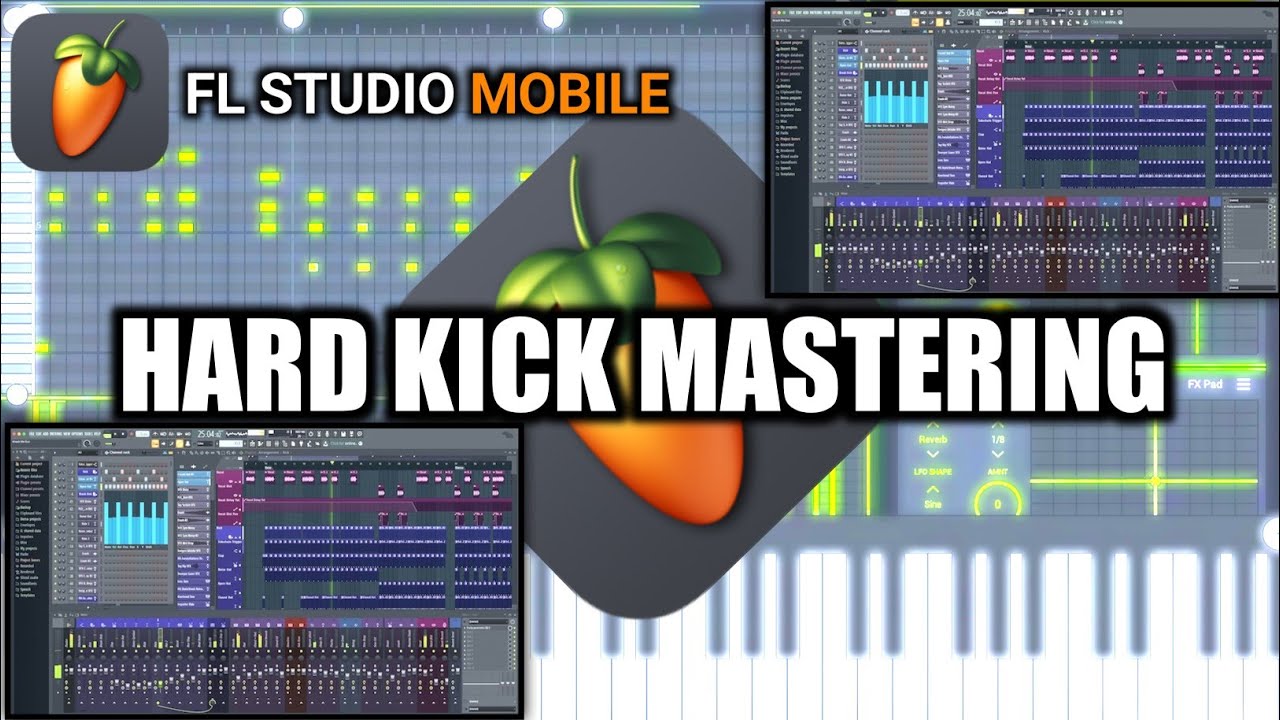FL Studio Mobile Me Kick Ko Mastering Kaise Kare || FL Studio Mobile Me Kick Ko Hard Kaise Kare 