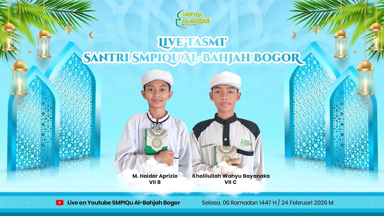 🔴 Live Tasmi' Kelas 7 Grade C | Muhammad Haidar Aprizio