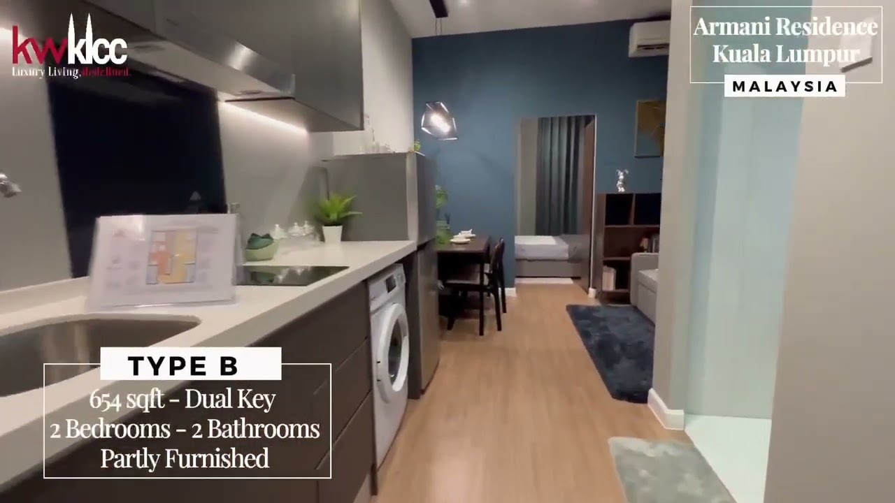 Armani Residences KL dual key unit for sale