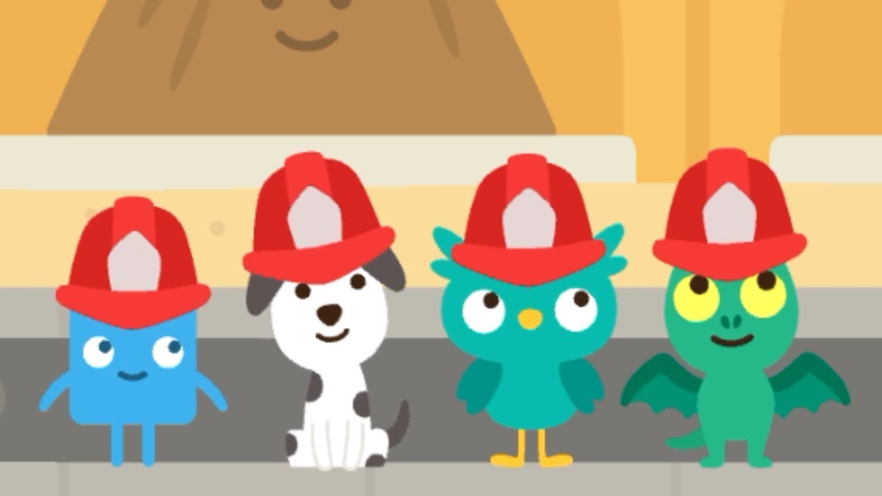 Sago Mini Firefighter Pets, Moon & Ice cream | Sago Mini School Mini Games