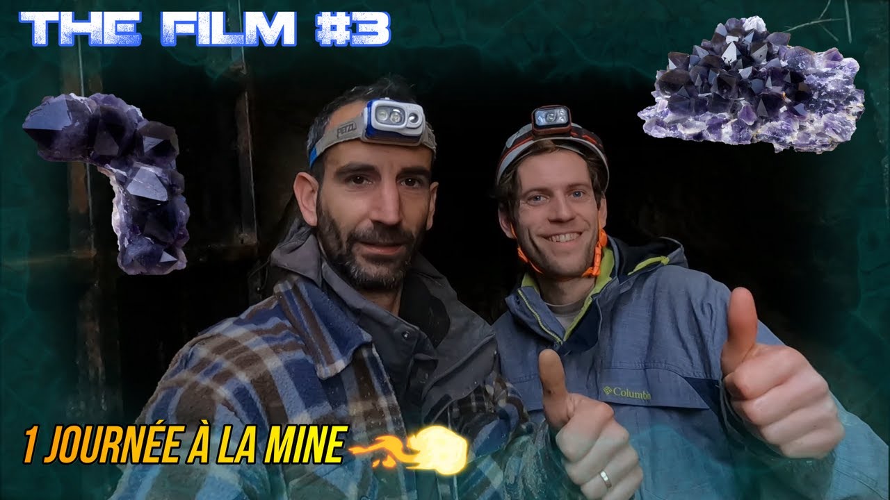 ⭐ 1 Journée aux Mines d'Améthystes d'Auvergne Ft Jean-Noël 🎬Film #3 Version Longue
