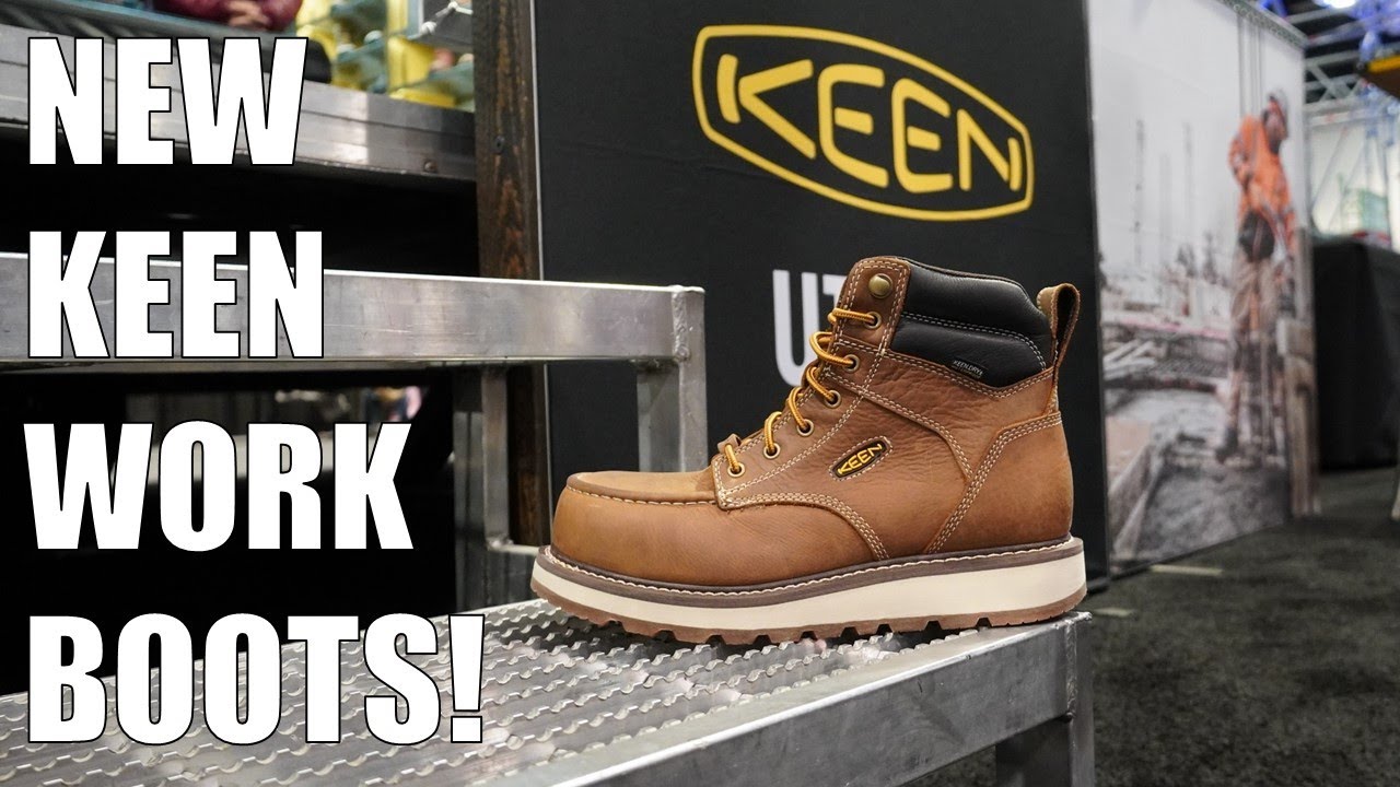 New KEEN Utility Work Boots in 2020 | World of Concrete 2020